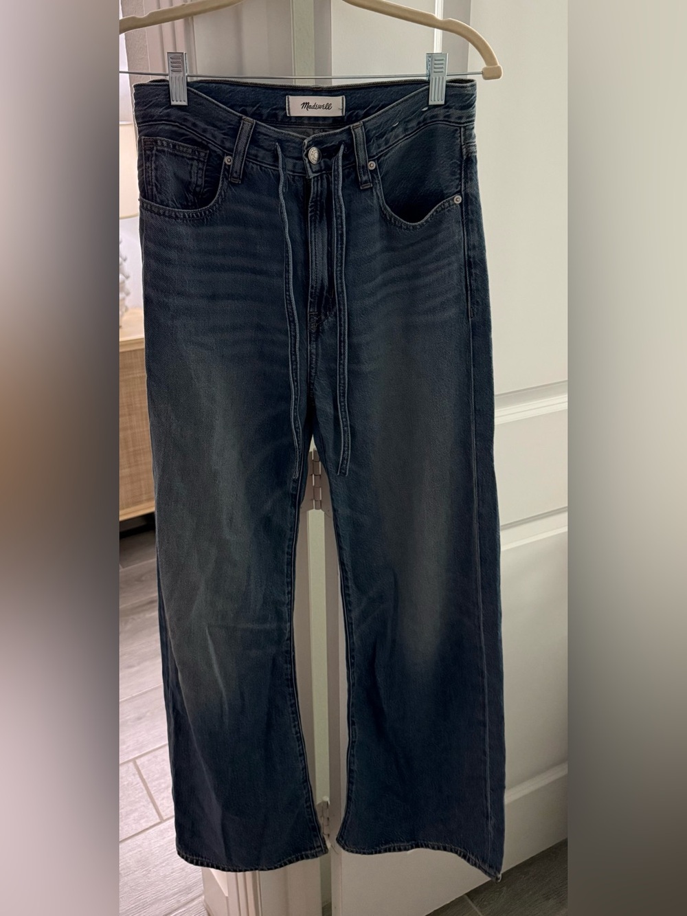 NWT Madewell Drawstring Jeans - Picture 3 of 7